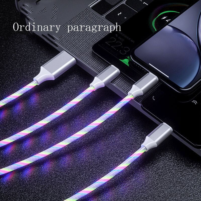 3 in 1 Micro USB LED  Kabel